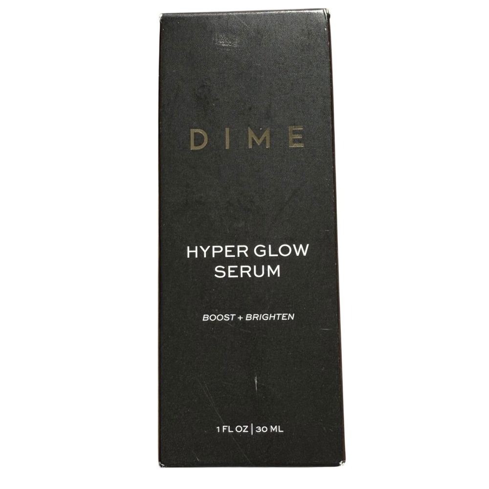 DIME Hyper Glow Serum 15% Vitamin C Ferulic Acid Hyaluronic Acid 1oz 30ml NEW